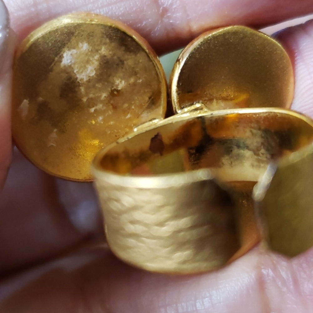 Adjustable Gemstone Ring - image 5